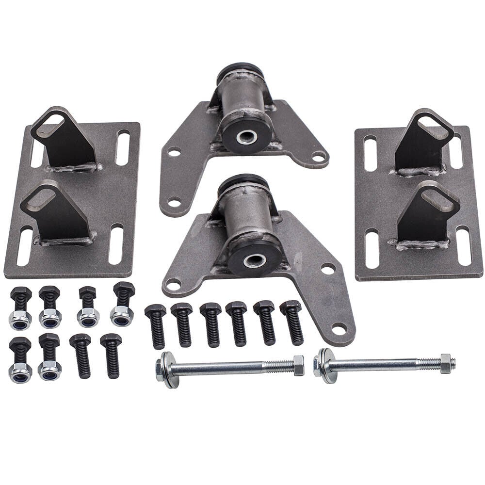 Engine Mount Adapter Kit For GMC G-body 78-88 for Cutlass for LS based Gen3