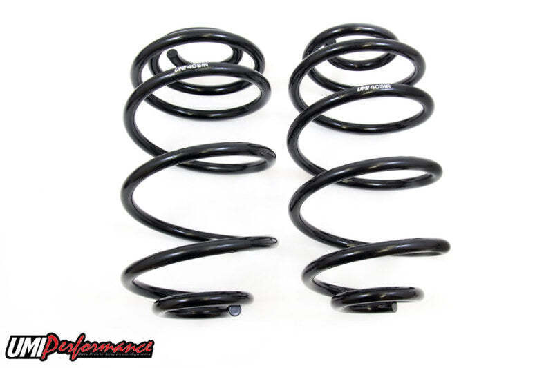 UMI Performance Fits 64-72 GM A-Body 78-88 G-Body 2in Lowering Spring Rear