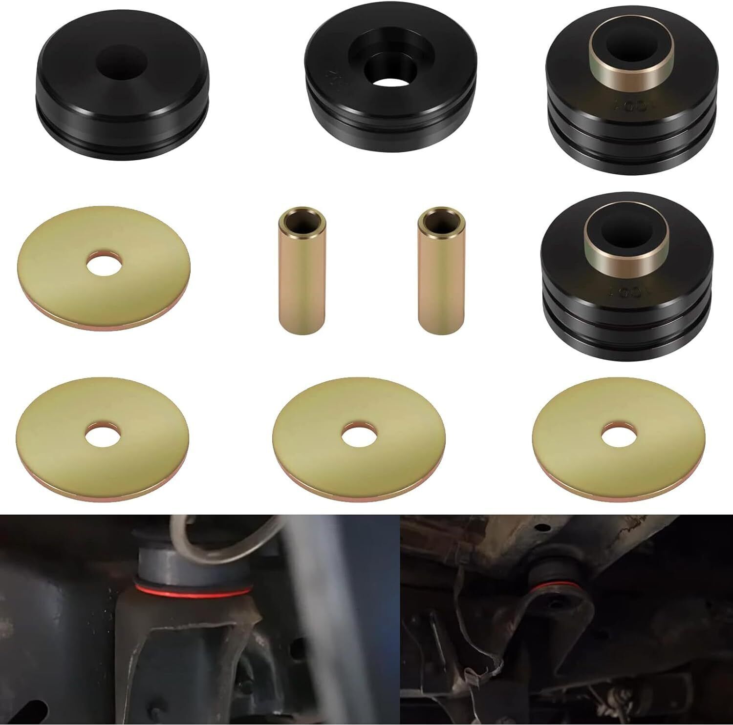 9.4102G Body Cab Mount Bushing Cushion Universal 94102 Kit Car Rod Frame Truck