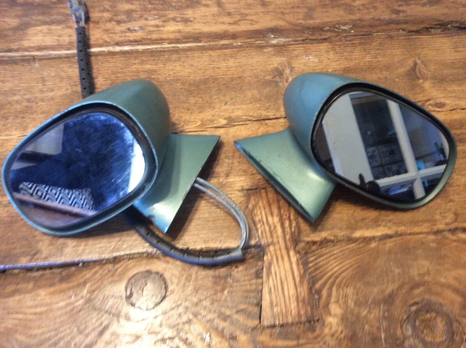 VTG GM g-body bullet side mirrors factory set green #60578-401