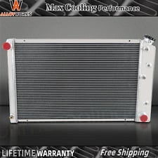 3 Rows Aluminum Radiator For Chevy Camaro 1970-1981/Monte Carlo 1978-1987 G-Body